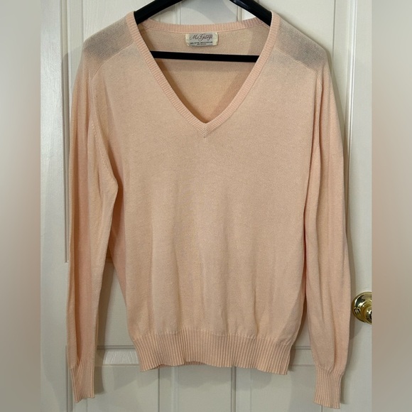 McGeorge of Dumfries Men’s 44 V-Neck Sweater - Picture 1 of 7